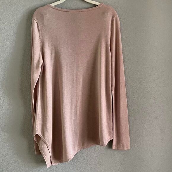 BCBGMaxAzria Top Crewneck Sweater Long sleeve size M - Picture 2 of 9